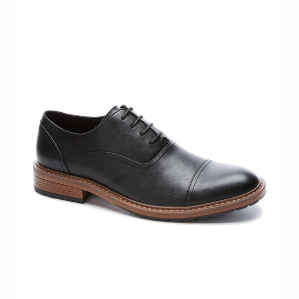 NEW PERRY ELLIS Dress Shoe Oxford Black Jess
